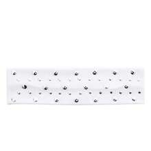 1 Pc Studded Rivet Athletic Headband For Women, Biker Punk Style, Music Festival Concert Wear - Multicolor - View 3