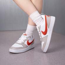 Nike 2026 New Style Children's And Girls' Shoes, COURT BOROUGH LOW ESS+ Sneakers, Sports And Casual Shoes, Women's Shoes, IQ2725-100 - White - View 2