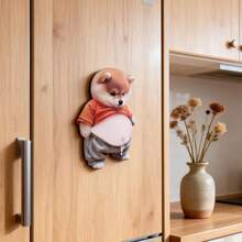 1个2026新款可爱小狗挤压玩具，创意减压，生日、节日、情侣、万圣节、圣诞节、游戏玩家的完美礼物 - 彩色 - 查看 4