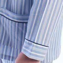 Kisses and Love Męskie jednoczęściowe stroje wypoczynkowe - Niebieskie paski - Zobacz 4