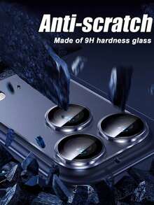 6-Pack Lens Protection Film, High-Definition Scratch Resistant Lens Cover, Compatible With IPhone 11/12/13/14/15/16 Plus/16 Pro/16 Max/17/17 Air/17 Pro/17 Max Series, Suitable For Daily, Office, And Home Use. Waterproof, Shockproof, Anti Fall, And Anti Scratch, Protecting The Phone Camera. - Multicolor - View 2