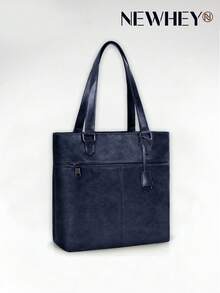 NEWHEY Tote Bag Business Bag For Men Large Capacity Handbag Shoulder Bag 13-Inch PC Compatible Water-Repellent With Zipper Commuting Business Trip Travel - Multicolor - View 9