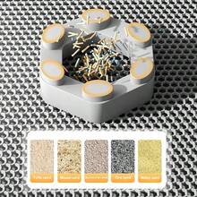 Thảm lót khay vệ sinh cho mèo cỡ lớn, siêu bền, chống thấm nước, thiết kế 2 lớp, chống trơn trượt, dễ vệ sinh, thảm bảo vệ sàn nhà cho thú cưng, tấm lót khay vệ sinh cho mèo. - Xám - Xem 4