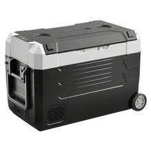 Car Refrigerator, DC 12/24V AC100-240V Compressor Electric Cooler, -4°F To 68°F Truck Refrigerator With APP Control, Wheels & Dual Zone, 37 QT Cars Cooler For RVs, Boats, Camping, Fishing - 35L - View 9