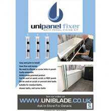 Unipanel Fixer Universal Bath Panel Fixing Kit Pack - B - View 2