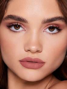Pudaier 1pc Soft Velvet Matte Lipstick, Waterproof Long-Lasting, Suitable For All Skin Types - 05 - View 2