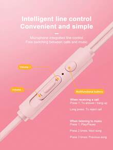 有线入耳式睡眠耳机，硅胶侧睡音乐立体声低音耳机 - 查看 6