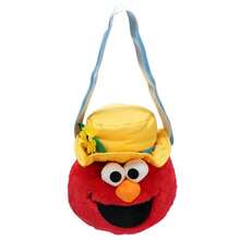 Sesame Street | 1pc Elmo Plush Bag 20cm Soft Stuffed Crossbody Bag Charm Perfect For Kids Bags Cute Christmas Birthday Gift Can Put Small Kids Things - Multicolor - View 7
