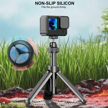 Desiontal迷你三脚架，兼容Pocket 3相机、微型单镜头、便携式摄影、Osmo Mobile 6智能手机稳定器、云台、Osmo 5手持支架 - 查看 6