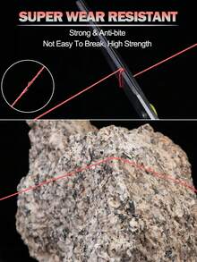 GOTURE 8 Strands Of PE Wear-Resistant Braided Wire, 100 Meters/109 Yards, Weighing 24-76 Pounds, With Super Strong Nodule Strength, Suitable For Smooth Long-Range Casting, Suitable For Both Freshwater And Seawater, And Brightly Colored - Multicolor - View 6