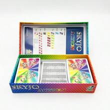 SKYJO ACTION 卡牌游戏 - 快节奏互动式家庭桌游，经典游戏的趣味变体，2-8人游戏，30分钟一局，包含多语言说明书，是派对娱乐的理想之选 - 彩色 - 查看 5