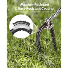 Inserto filettato - J-Haken, 40,6 cm, 10 mm, 16 pezzi - Visualizzare 4