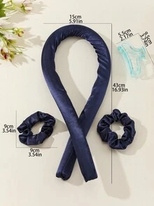 4个/5个装免加热卷发棒，蓬松波浪卷发海绵泡沫卷发器，不伤发卷发工具 - 彩色 - 查看 9