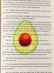 Transparent Acrylic Fruit Shaped Bookmarks, Cute Student Book Page Markers, Durable Physical Book Reading Accessories, Creative Gift For Book Lovers - Multicolor - View 11