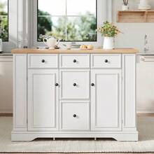 Cabinets - White + MDF - View 3