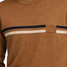 Men's Crew Neck Sweater, Men's Long Sleeve Knit Sweaters, Old Money Men's Clothing, Elegant Winter, Work, Leisure, Party, Casual - Rumani - Xem 2