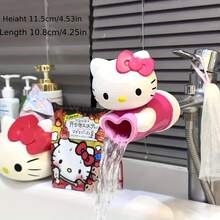 SANRIO 1pc   Series Water Faucet Extender, Splash-Proof For Kitchen & Bathroom, Cute Heart-Shaped Outlet, Classic  Design - Multicolor - View 2
