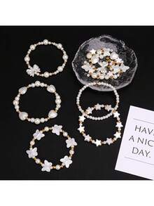 900pcs Acrylic Bead Set, Includes Star, Heart, Bowknot Designs, Suitable For DIY Jewelry Making, Crafts, And Phone Charms - WW-1 - View 2