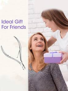 RANCAI 1 Pc Cuticle Trimmer Cuticle Nippers,Professional Stainless Steel Cuticle Cutter Cuticle Clippers Cuticle Remover,Pedicure Manicure Tools For Fingernails And Toenails(Silver) - Multicolor - View 2