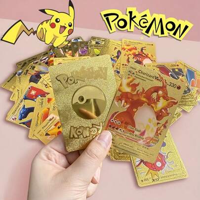  55/10 thẻ Pokemon Vmax cao cấp, thẻ game anime, thẻ chiến đấu, quà tặng nhỏ sáng tạo, đồ trang trí ngày lễ, đồ dùng tiệc sinh nhật, quà sinh nhật, đồ trang trí thủ công mỹ nghệ, Fnaf, Ronaldo, vật phẩm anime, anime, Ronaldo, trò chơi (Giao hàng ngẫu nhiên)