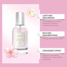 Cherry Blossom Body And Hair Perfume Spray, Long-Lasting Fragrance, Elegant And Fresh, Suitable For Daily Commuting And Dates, Essential Oil For Aromatherapy - Hương hoa - Xem 7