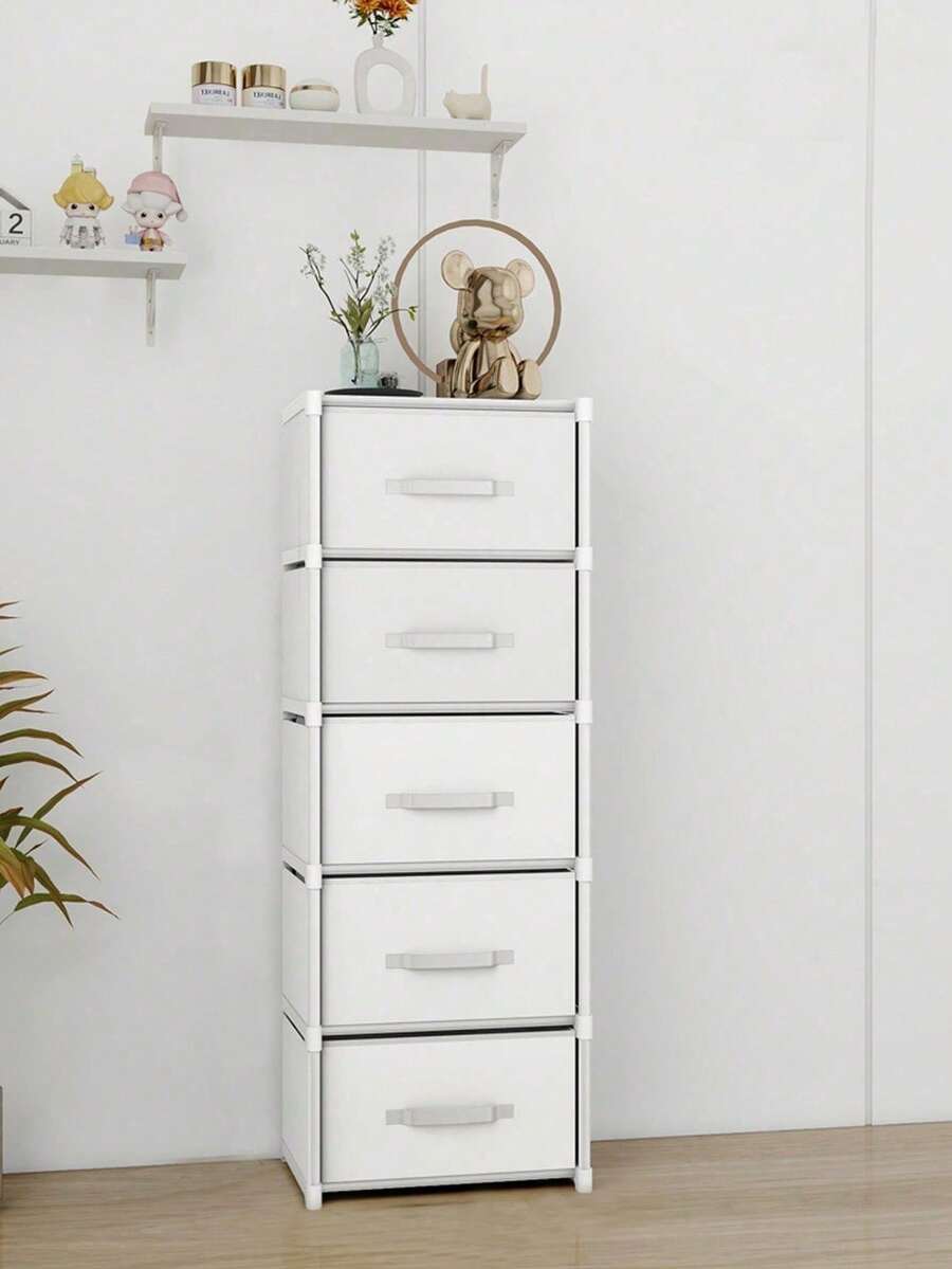 Wardrobe; Portable Wardrobe, Wardrobe Storage, Autumn Home Decor. Multifunctional, Medium Size Available, Cube Storage Cabinet With Drawers, Dustproof Wardrobe, Shelves, Shoe Rack, Freestanding Modular Storage Shelves, Bookshelf