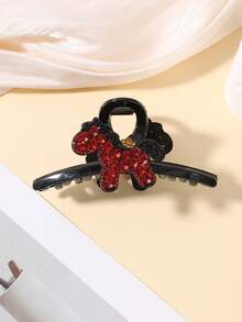 1个全镶钻马尾爪夹，马年节日可爱发饰，复古盘发美学发爪夏季沙滩发夹 - 彩色 - 查看 6