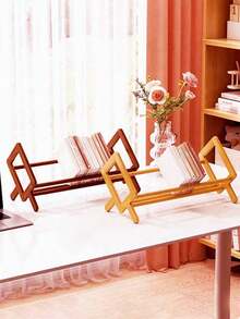 1 kệ sách để bàn, giá trưng bày để bàn tại nhà, kệ đựng đồ nhiều tầng tối giản cho phòng khách. - Nhiều màu - Xem 9