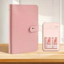 100pcs Boho Style Portable Loose-Leaf Budget Planner Set - Multi-Functional Envelope Bags Suitable For Back To School, Saving Money And Organized Storage - Multicolor - View 6