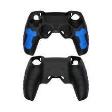1pc Controller Silicone Case, Thick Mecha Texture 3-Color Design, Anti-Slip Texture For Anti-Drop, Anti-Scratch, Anti-Sweat, Enhanced Gameplay Feel, Bottom Opening For Direct Charging Dock Charging, Compatible With PS5 - View 11