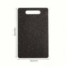 1/3件套大理石砧板套装，家用水果砧板，儿童食品砧板，生熟食物分离板，厨房备餐板 - 黑色 - 查看 13