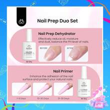 Beetles Gel Nail Kit Short Almond Gift Spree Easy DIY Extension Set Gift For Women - Almond Short 576pcs(Etch-x Nail Kit) - View 3