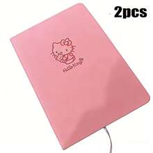 SANRIO 1 cuốn sổ tay bìa cứng  màu hồng của  - Giấy dày, màu sắc sống động, chủ đề hoạt hình, lựa chọn hoàn hảo cho văn phòng phẩm, quà tặng, sinh nhật, kỷ niệm, lễ tốt nghiệp, Giáng sinh, quà tặng Ngày Valentine | Thiết kế vui nhộn | Bìa bền chắc (40 tờ) - Nhiều màu - Xem 10