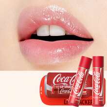 LIP SMACKER 2支可口可乐润唇膏，长效保湿，富含维生素E，舒缓唇部干裂，适合作为礼物送给亲朋好友，配有挂链可挂在包包上 - 可樂味 - 查看 3