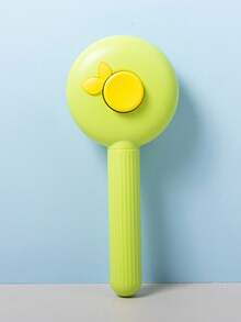 1个宠物梳毛刷，一键式去毛刷，猫狗通用自动去毛刷，毛发清洁工具 - 彩色 - 查看 15