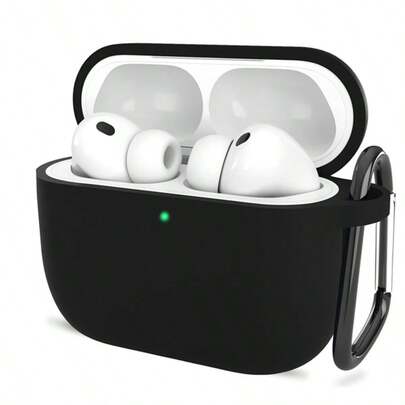 1 pieza Funda de auricular de silicona ultrafina de 0.8 mm desmontable, adecuada para todos los modelos con tacto desnudo