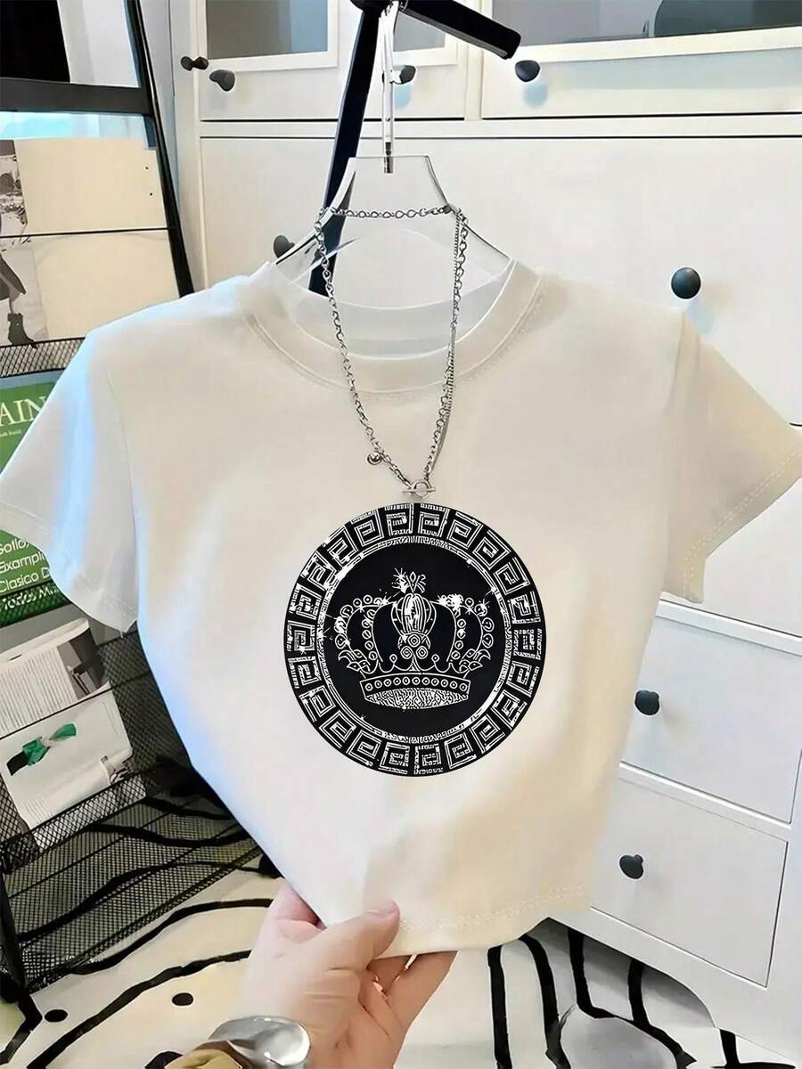 T-shirts pour femmes - Blanc - Voir 1