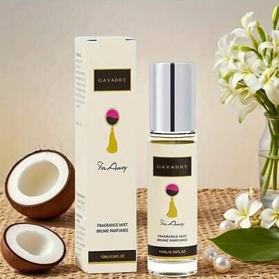 10ml/0.34oz Perfume de mujer, fragancia floral afrutada de larga duración con notas de limón, cítricos, violeta y vainilla, que realza la confianza y el encanto, adecuado para citas, trabajo, uso diario y fiestas