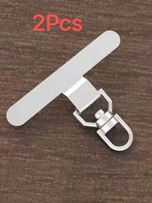 1个男女通用纯色极简短款手机支架，超薄可旋转金属夹，不锈钢连接器，可作手机挂绳、腕带、钥匙扣、证件卡套使用，用途广泛，适用于户外、旅行、运动、办公、学校等场合，兼容苹果、三星等手机及更多配件 - 經典顏色 - 查看 15