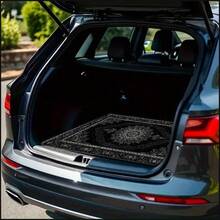 1pc Bohemian Pattern Car Trunk Mat, Keeps Your Car Interior Clean And Fashionable, Practical And Stylish Car Interior Protection, Adds Personalized To Your Beloved Car, Fits All Car Models Trunk Protection. - Trunk Mat - View 5