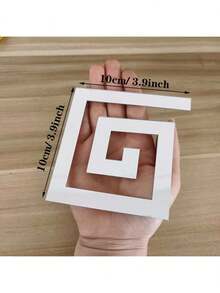 Bộ 20 miếng dán gương tự dính đa năng với kích thước 1,97/3,94 inch, tiện dụng cho trang trí nhà cửa, hoàn hảo cho phòng khách, phòng ngủ, mép tủ và cửa sổ. - Nhiều màu - Xem 3
