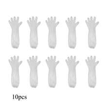10 Pairs/20 Pairs Waterproof Disposable Gloves, Multi-Purpose Thick Transparent Gloves For Kitchen - Arm Glove - View 11