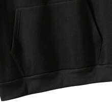 Moletom Anime Demon Muichiro Inverno Tokito Estilo Otaku Geek Unissex Canguru Com Capuz Flanelado - Preto - Visão 2