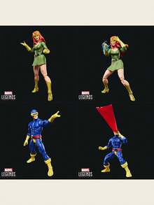 Marvel Legends Series X-Men 2 Packs: Wolverine (Brown Suit) & Storm (White Costume) Hasbro Pulse Exclusive 6" Action Figures Collectible Set - Multicolor - View 18