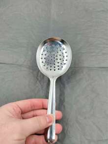 1pc/2pcs Large Stainless Steel Buffet Serving Spoon, Large Serving Ladle, Party Catering Buffet Spoon, Dishwasher , Silver Kitchen Spoon, Restaurant, Hotel, Practical Kitchenware - Multicolor - View 11