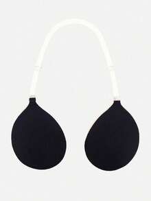 1件新款挂脖圆杯文胸 – 隐形自粘式聚拢文胸，配有可调节肩带，适合搭配挂脖上衣和露背连衣裙 - 彩色 - 查看 16