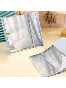 Gương trang điểm cầm tay gấp gọn họa tiết graffiti Y2K: Gương vuông gấp ba nhỏ gọn với thiết kế siêu mỏng, có thể gấp thành ba phần để cất giữ. Gương trang điểm chống vỡ này lý tưởng để sử dụng trên bàn làm việc tại nhà. Kích thước nhỏ gọn cho phép phụ nữ bận rộn sử dụng mọi lúc, mọi nơi. - Nhiều màu - Xem 4