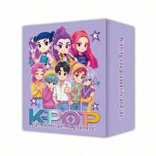 K-POP粉丝神秘礼盒 - 随机文具和配件，包含可爱卡通人物和收藏品，为您带来快乐时光 - 彩色 - 查看 5