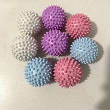 4pcs Reusable Laundry Balls Set - Lint Remover, Anti-Wrinkle, Softener, No Electricity Needed, Laundry Accessories, Extra Large Washing & Drying Balls, Laundry Dryer Balls, Wrinkle Release Balls - Laundry Balls - View 8