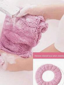 All Season Toilet Seat Cover, Winter Toilet Pad, Toilet Seat Cover, Toilet Pad, Travel Toilet Seat Cover, Suitable Gift For Women, Men, Moms, Travel Essential, Bathroom Decor Accessory, Home Decor, Christmas Decor, Household Items, Back To School Supplies - Multicolor - View 6